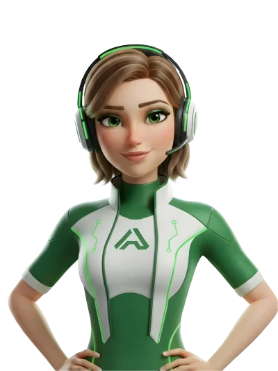 Bettsy AI Sports Prediction Assistant upper body illustration